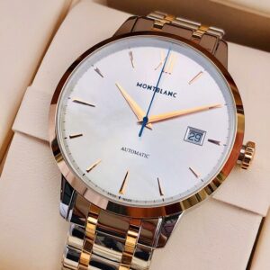 4 Montblanc Heritage 111625 Spirit Automatic Demi 18K Rose Gold