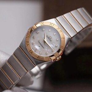 4 Omega Constellation 12320246055002 Demi 18k Gold