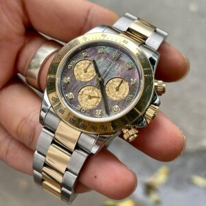 4 Rolex Daytona Cosmograph 116523 MOP Diamond Demi 18k