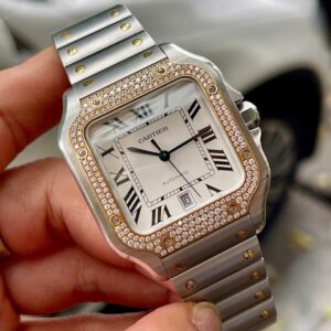 5 Cartier Santos de Cartier Medium W2SA0009 Automatic
