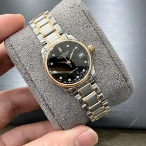 5 Longines Master Collection L2.128.5.59.7 Demi 18k Diamond