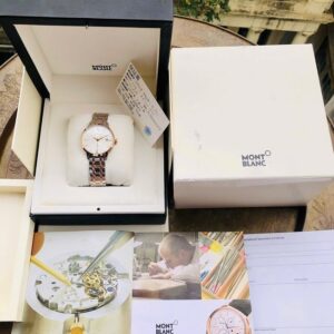 5 Montblanc Heritage 111625 Spirit Automatic Demi 18K Rose Gold