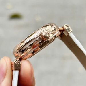 5 Omega DeVille Ladymatic 425.63.34.20.55.004 18k Rose Gold