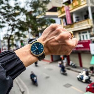 5 Patek Philippe Calatrava Automatic Blue 3588.1 18k Gold
