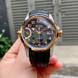 6 Bulova Calibrator AccuSwiss Automatic 65B154 43mm