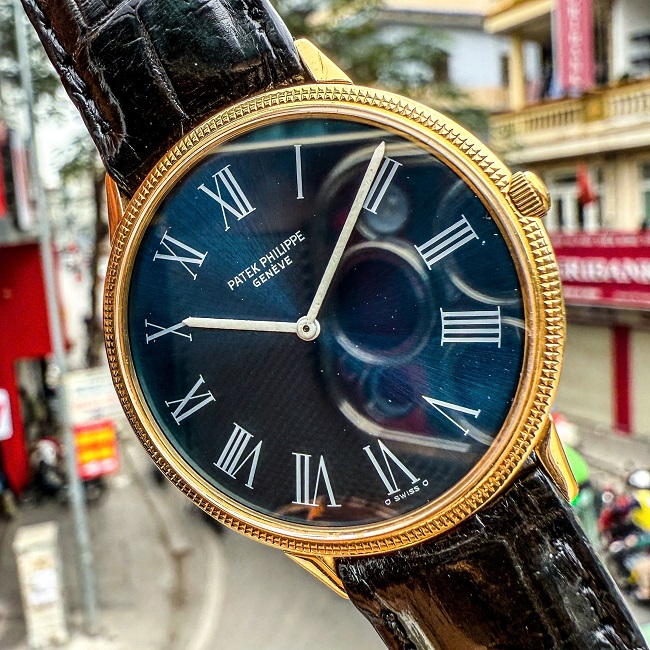 6 Patek Philippe Calatrava Automatic Blue 35881 6 Patek Philippe Calatrava Automatic Blue 35881