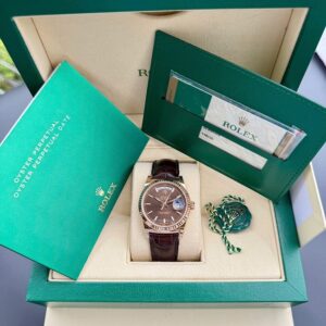 6 Rolex DayDate 118135 36mm Chocolate Automatic