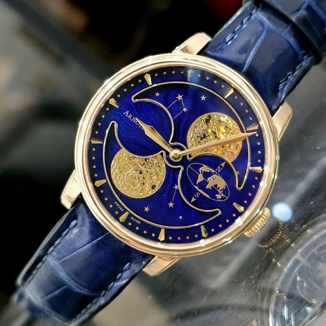 1 Arnold & Son HM Double Hemisphere 1GLAR.U03A.C122A 1 Arnold & Son HM Double Hemisphere 1GLAR.U03A.C122A