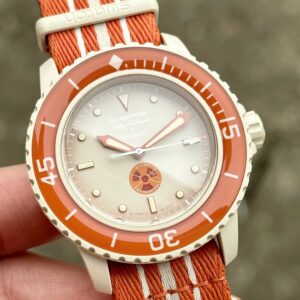 1 Blancpain x Swatch Fifty Fathoms Bioceramic Arctic SO35N10