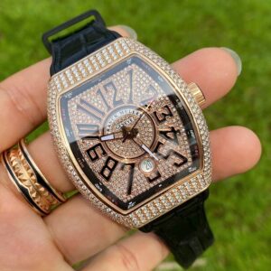 1 Franck Muller V41 SC DT Automatic 18K Gold Diamonds