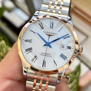 1 Longines Record Automatic Demi 18k Rose Gold L2.821.5