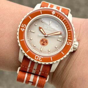 2 Blancpain x Swatch Fifty Fathoms Bioceramic Arctic SO35N10