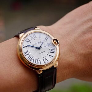 2 Cartier Ballon Bleu 42mm Automatic 18k Rose Gold W6900651
