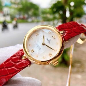 2 Omega DeVille Prestige Solid Gold 424.53.27.60.55.001 28mm