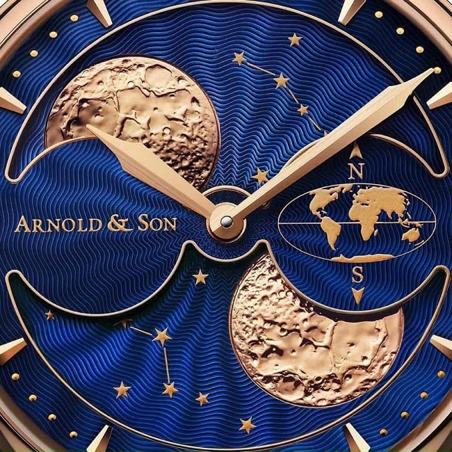 3 Arnold & Son HM Double Hemisphere 1GLAR.U03A.C122A 3 Arnold & Son HM Double Hemisphere 1GLAR.U03A.C122A