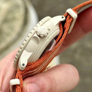 3 Blancpain x Swatch Fifty Fathoms Bioceramic Arctic SO35N10