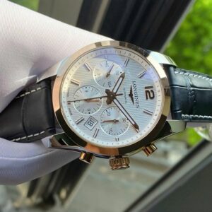 3 Longines Conquest Chronograph Automatic L2.786.5.76.3