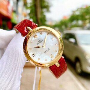 3 Omega DeVille Prestige Solid Gold 424.53.27.60.55.001 28mm