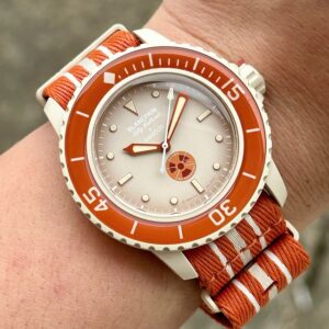 4 Blancpain x Swatch Fifty Fathoms Bioceramic Arctic SO35N10