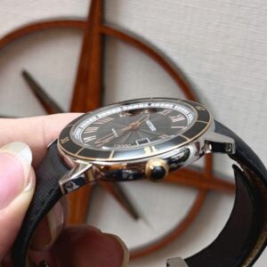 4 Cartier Ronde Croisiere Watch W2RN0005 Bezel 18k Ceramic