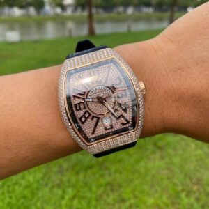 4 Franck Muller V41 SC DT Automatic 18K Gold Diamonds