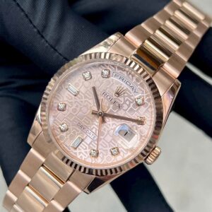 4 Rolex DayDate 118205 18K Gold Automatic 36mm
