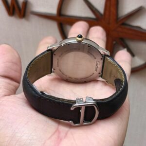 5 Cartier Ronde Croisiere Watch W2RN0005 Bezel 18k Ceramic