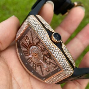 5 Franck Muller V41 SC DT Automatic 18K Gold Diamonds