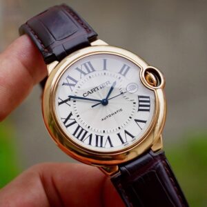 6 Cartier Ballon Bleu 42mm Automatic 18k Rose Gold W6900651