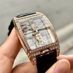 6 Corum Skeleton Golden Bridge 18k Rose Gold 05.0001 Diamond