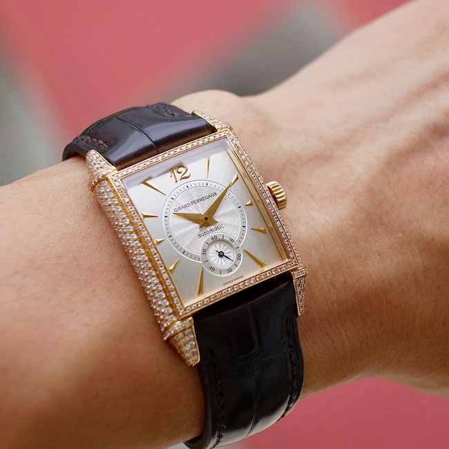 6 Girard Perregaux Vintage 2593 Automatic 18k Gold 6 Girard Perregaux Vintage 2593 Automatic 18k Gold
