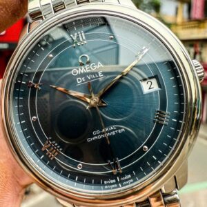 6 Omega DeVille Prestige Blue 37mm 42410372003002