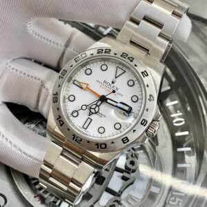 6 Rolex Explorer II 216570 Polar Dial Automatic 42mm