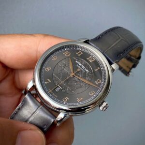 7 Montblanc Star Legacy Automatic Grey Dial MB130958