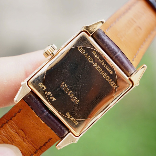 8 Girard Perregaux Vintage 2593 Automatic 18k Gold 8 Girard Perregaux Vintage 2593 Automatic 18k Gold