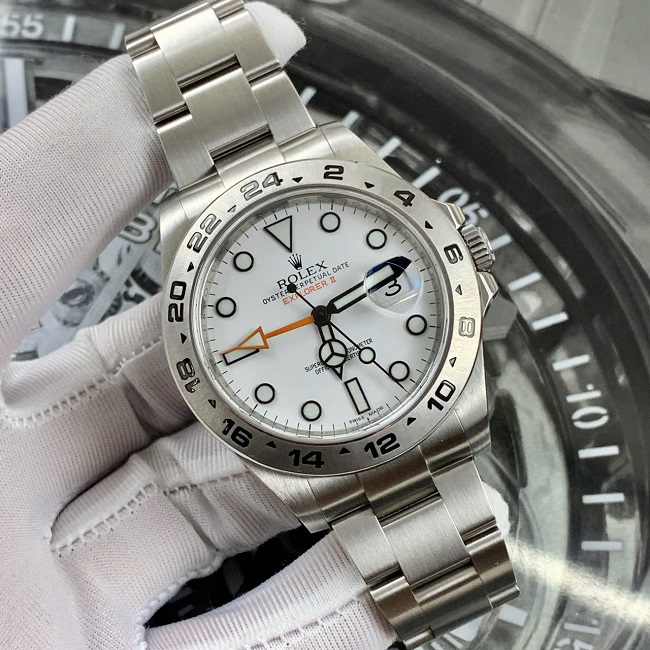 9 Rolex Explorer II 216570 Polar Dial Automatic 42mm 9 Rolex Explorer II 216570 Polar Dial Automatic 42mm