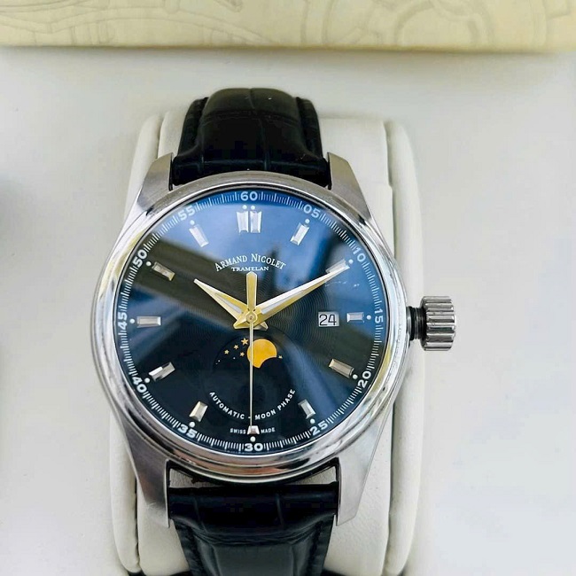 1 Armand Nicolet MH2 Moonphase Automatic A640L-AG-P840MR2 1 Armand Nicolet MH2 Moonphase Automatic A640L-AG-P840MR2