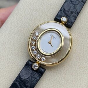 1 Chopard Happy Diamonds Oval Diamond 18k Au750