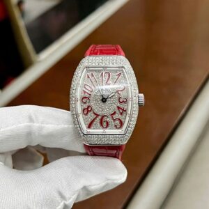 1 Franck Muller V32 Red Full Diamond V32 SC AT FO-2 Quartz