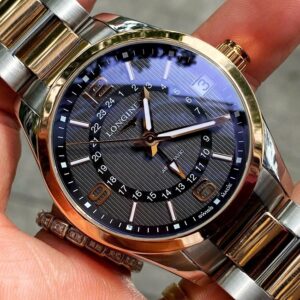 1 Longines Conquest Classic GMT L27995767 Demi 18k