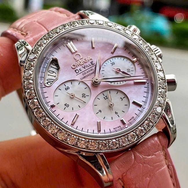 1 Omega DeVille Chronograph Diamond Automatic 48777434 1 Omega DeVille Chronograph Diamond Automatic 48777434