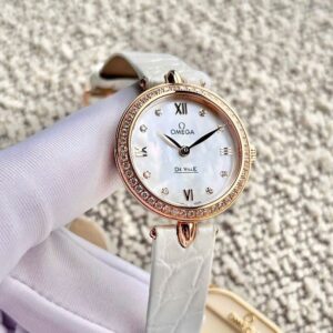 1 Omega DeVille Prestige 424.58.27.60.55.002 18k Au750 Diamond