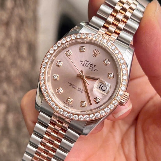 1 Rolex Oyster Perpetual DateJust 116231 Demi 18k Rose Gold 1 Rolex Oyster Perpetual DateJust 116231 Demi 18k Rose Gold1 Rolex Oyster Perpetual DateJust 116231 Demi 18k Rose Gold