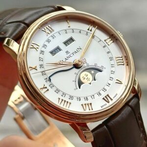 2 Blancpain Villeret Complete Calendar 6654364255B Automatic