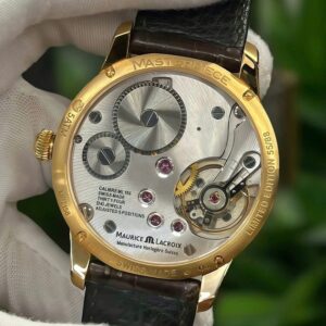 2 Maurice Lacroix Masterpiece MP7158-PG101-700 Rose Gold 18K