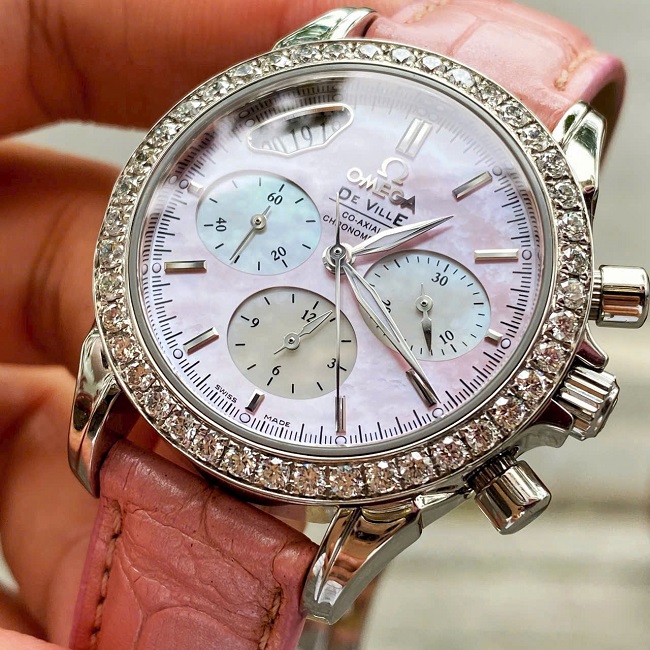 2 Omega DeVille Chronograph Diamond Automatic 48777434 2 Omega DeVille Chronograph Diamond Automatic 48777434