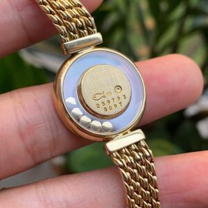 3 Chopard Happy Diamond 18k Yellow Gold 4097 Quartz