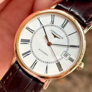 3 Longines Elegant Automatic L47878110 18k Rose Gold