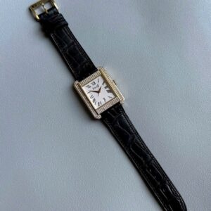 3 Piaget Protocol XL Automatic Tank 18k 26100 Diamond