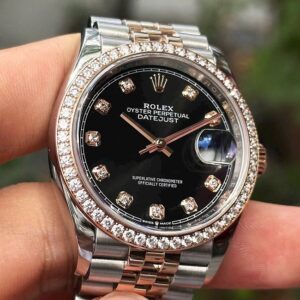 3 Rolex Oyster Perpetual DateJust 126281 Jubilee Demi 18k